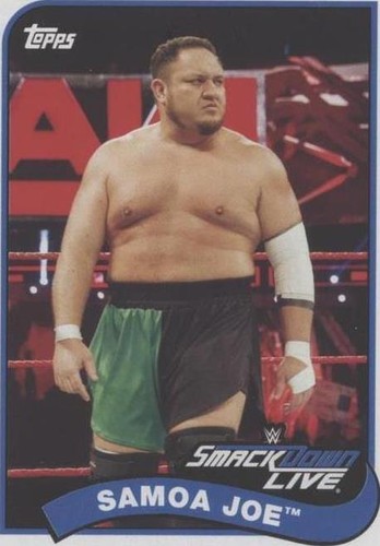 2018 Topps Heritage WWE - Samoa Joe #67