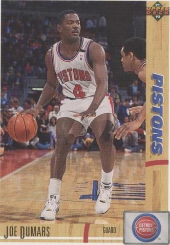 1991-92 Upper Deck - Joe Dumars #335