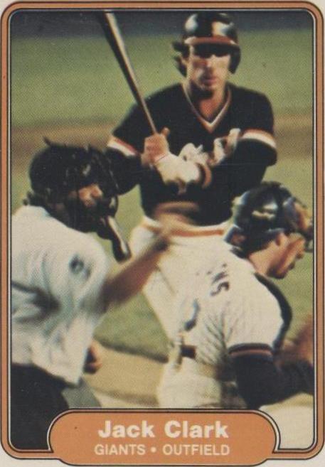 Fleer 1982 - Jack Clark #387