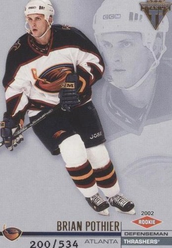 2001-02 Pacific Private Stock Titanium - Brian Pothier #149