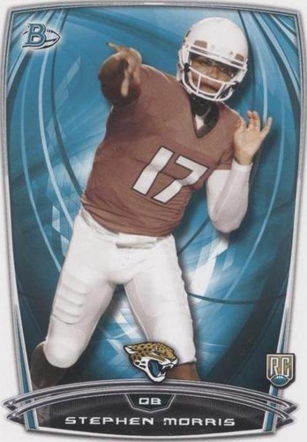 2014 Bowman Stephen Morris #50