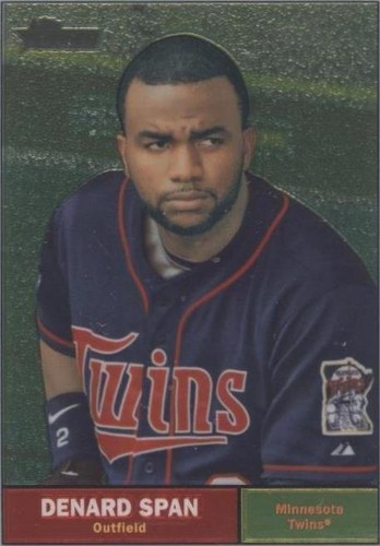 2010 Topps Heritage - Denard Span #C53