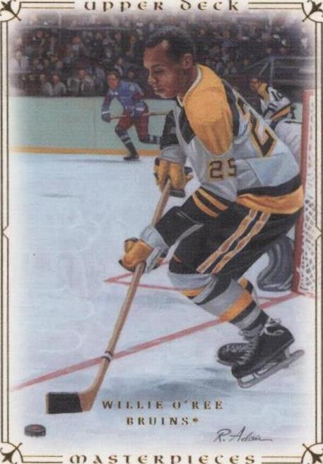 2008-09 Upper Deck Masterpieces - Willie O'Ree #73