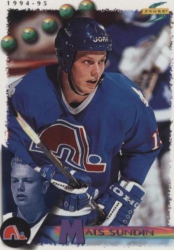 1994-95 Score - Mats Sundin #89