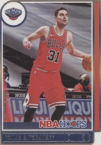 2021-22 Panini NBA Hoops - Tomas Satoransky #75