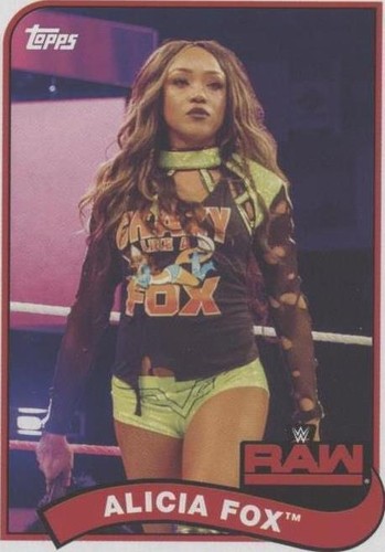 2018 Topps Heritage WWE - Alicia Fox #4