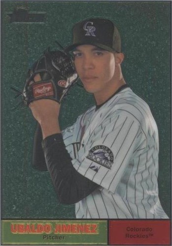 2010 Topps Heritage - Ubaldo Jimenez #C99