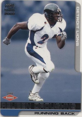 2000 Pacific Paramount Reuben Droughns #81