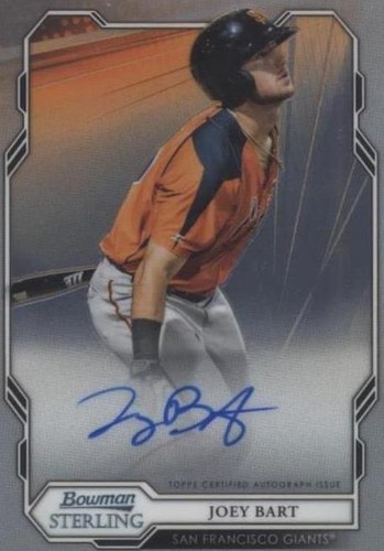 その他 Joey Bart Bowman 2019 RC Auto  /50 SP 2019 Bowman Chrome Aqua Refractor #50 Joey Bart Giants RC