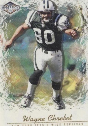2001 Pacific Impressions Wayne Chrebet #92