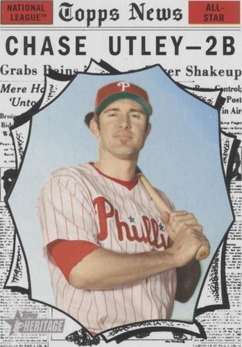 2010 Topps Heritage - Chase Utley #466