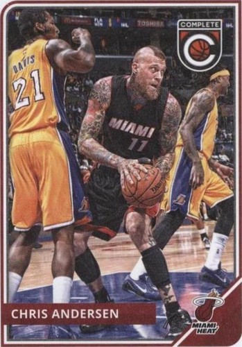 NBAカード　Chris Andersen nationaltreasures 2015-16 Panini National Treasures - Nba Material Chris