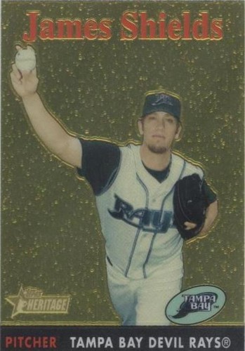 2007 Topps Heritage - James Shields #THC82
