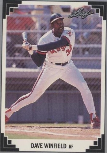 1991 Leaf - Dave Winfield #499