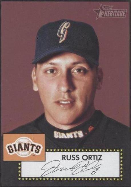 2001 Topps Heritage - Russ Ortiz #127