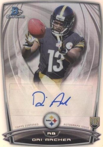 2014 Bowman Chrome Dri Archer #RCRA-DAR