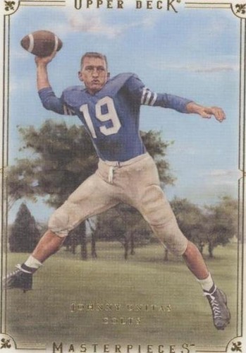 2008 Upper Deck Masterpieces Johnny Unitas #50