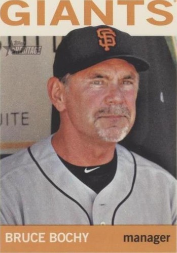 2013 Topps Heritage - Bruce Bochy #87