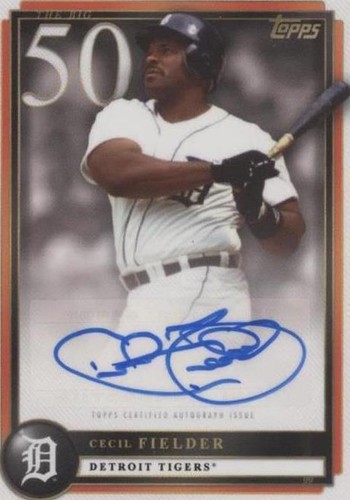 2022 Topps X Aaron Judge - Cecil Fielder #6-A