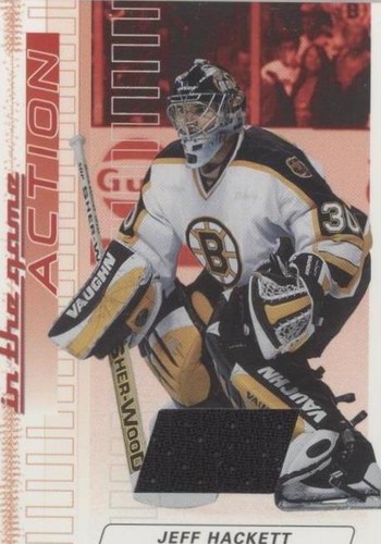 2003-04 In the Game Action - Jeff Hackett #M-27