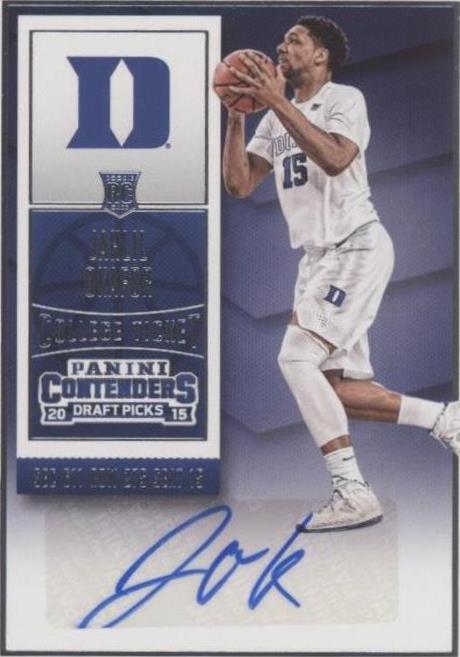 2015-16 Panini Contenders Draft Picks - Jahlil Okafor #118