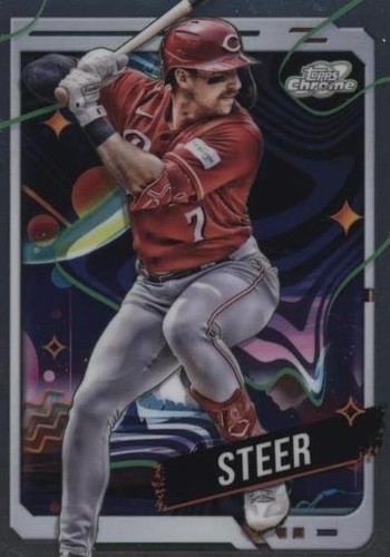2024 Topps Cosmic Chrome - Spencer Steer #9