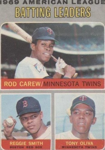 1970 O-Pee-Chee - Reggie Smith Rod Carew Tony Oliva #62