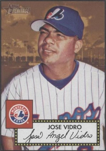 2001 Topps Heritage - Jose Vidro #22
