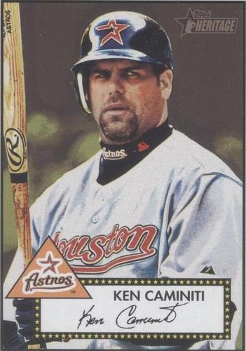 2001 Topps Heritage - Ken Caminiti #55