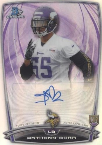 2014 Bowman Chrome Anthony Barr #RCRA-AB