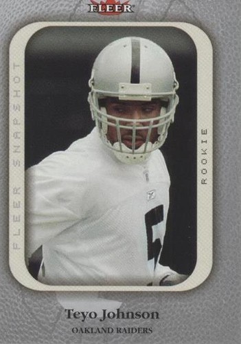 2003 Fleer Snapshot Teyo Johnson #106
