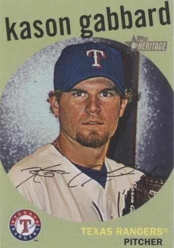 2008 Topps Heritage - Kason Gabbard #445