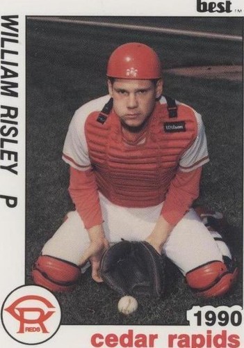 1990 Best Cedar Rapids Reds - Bill Risley #14