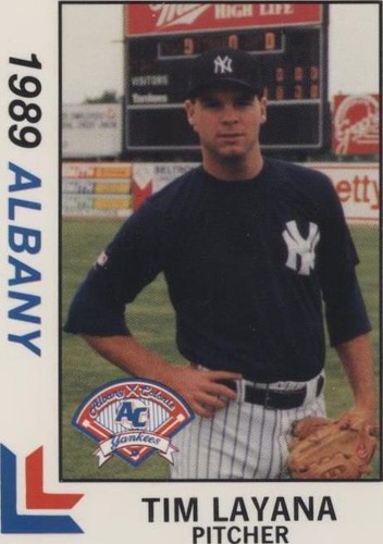 1989 Best Albany-Colonie Yankees - Tim Layana #5