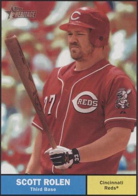 Scott Rolen Cincinnati Reds Baseball Sports Trading Cards