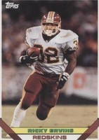 1993 Topps Ricky Ervins #117