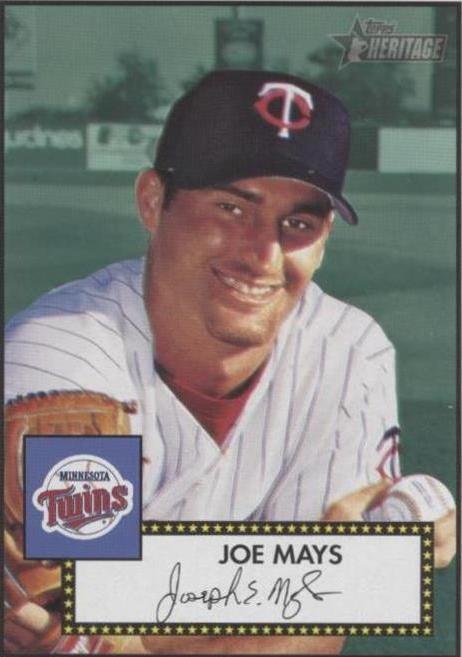 Topps Heritage 2001 - Joe Mays #46