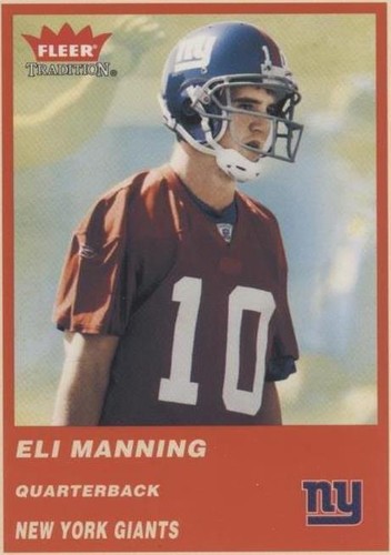 2004 Fleer Tradition Eli Manning #331
