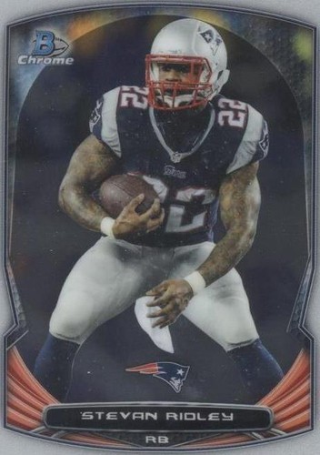 2014 Bowman Chrome Stevan Ridley #61