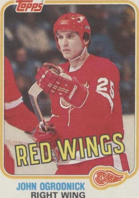 1981-82 Topps - John Ogrodnick #95W