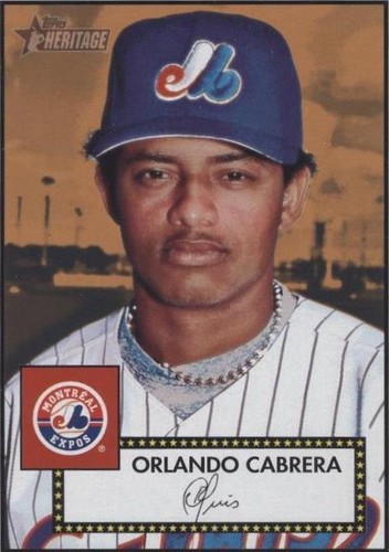 2001 Topps Heritage - Orlando Cabrera #276