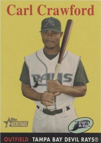 2007 Topps Heritage - Carl Crawford #103