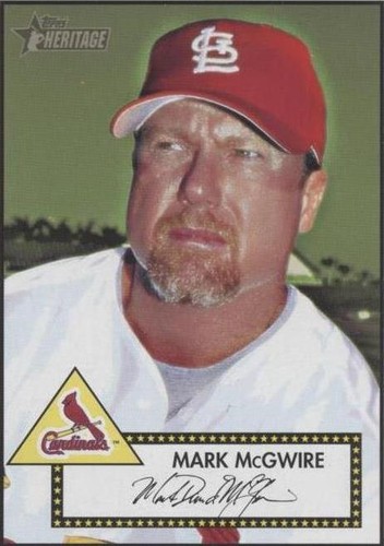 2001 Topps Heritage - Mark McGwire #129