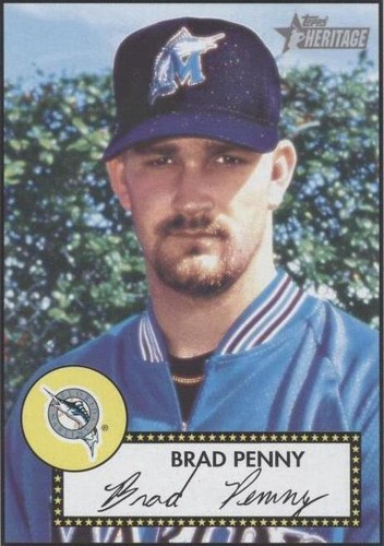 2001 Topps Heritage - Brad Penny #261