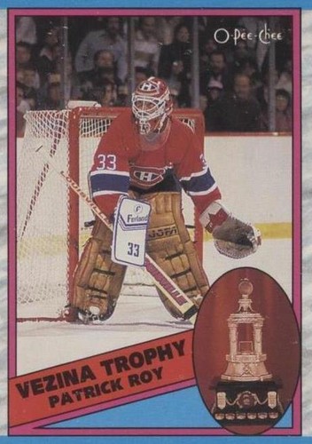 1989-90 O-Pee-Chee - Patrick Roy #322