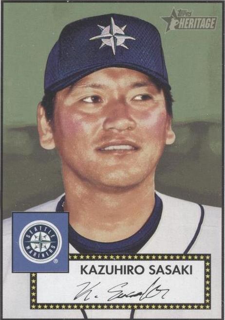 Topps Heritage 2001 - Kazuhiro Sasaki #118