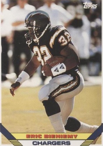 1993 Topps Eric Bieniemy #627