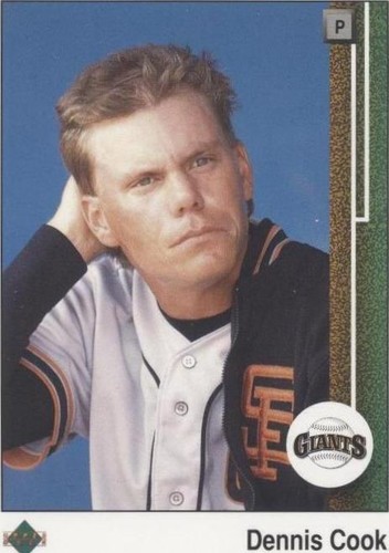 1989 Upper Deck - Dennis Cook #779
