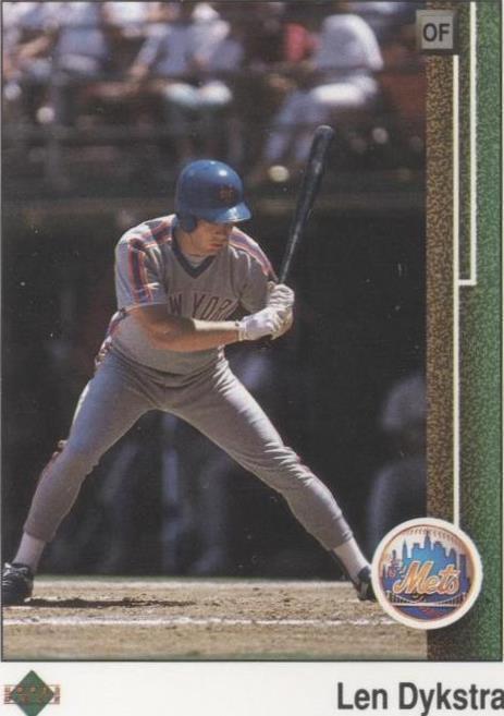 Upper Deck 1989 - Lenny Dykstra #369