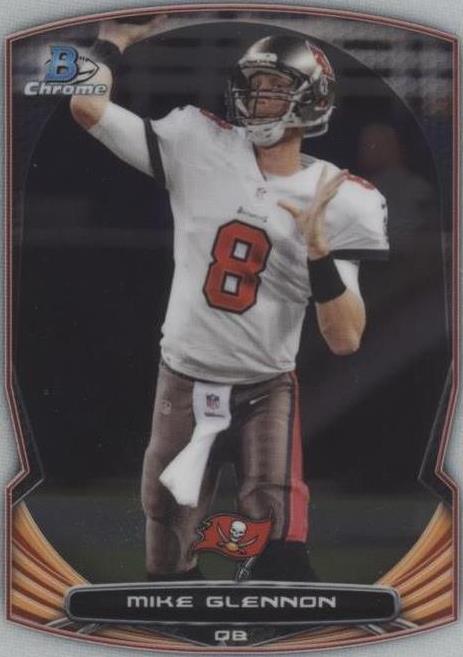 2014 Bowman Chrome Mike Glennon #45
